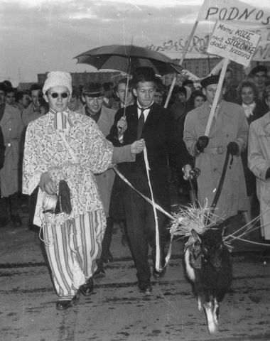 Kozienalia w 20. rocznicę powstania UMCS. 23 października 1964 r. Fot. NN. Źródło: Muzeum UMCS